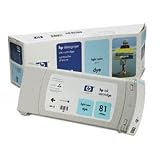 Genuine NEW Hewlett Packard C4934A HP 81 Light Cyan Dye Ink Cartridge