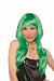 Long Green Wig Costume Accessory