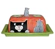 Cat & Mouse Butter Dish by Ursula Dodge