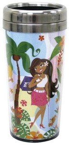 Hawaii Stainless Steel Thermal Tumbler Island Girl