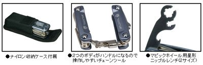 T-ONE ツインズ 17機能携帯ツール