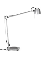 Caimi Lámpara De Mesa Mega Gris Metalizado