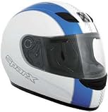 SPARX S07 STRYDER BLUE MOTORCYCLE Full-Face-Helmet