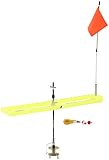 Frabill Ice Arctic Fire Tip-Up, Ready To Fish