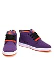 Vlado Spectro 4 Purple And Orange High-Top Sneakers