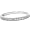 .25CT Diamond Wedding Ring 14K White Gold