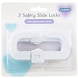 Pure Baby 2 Safety Slide Locks for door handles or knobs