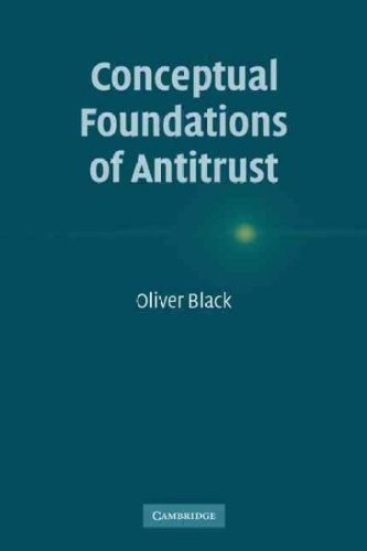 Conceptual Foundations of Antitrust
