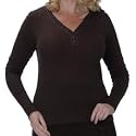 Tayberry Brown V-Neck Jumper