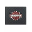PlastiColor 1002 Large Harley-Davidson Logo Molded 14" x 17" Utility Mat