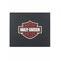 PlastiColor 1002 Large Harley-Davidson Logo Molded 14" x 17" Utility Mat