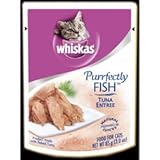 Whiskas Purrfectly FISH Tuna Entree Cat Food Pouches