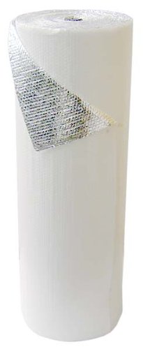 EcoFoil 4 X 125 Single Bubble Poly/Foil Insulation with UV Resistant Facing (500 sq. ft.)