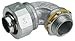 Conduit Connector, Non Insulated With Ground Lug, 90 Degree, 1