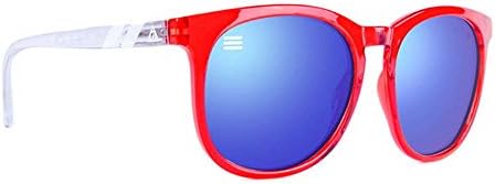 Blenders Eyewear Sunglasses Redvine H Series Citrus Red Clear Ice Blue