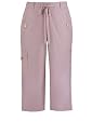 Avenue Plus Size Poplin Cargo Capri