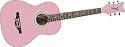 Daisy Rock Debutante Jr. Miss Acoustic Short Scale Cotton Candy Blue Guitar Pack