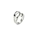 FOSSIL  JF85155040 Damen Ring Edelstahl 17