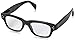 Peepers by PeeperSpecs Women's Dauntless Rectangular Reading Glasses, Black, 46 mm + 1.5