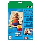 Sigel IP656 - InkJet-Ultra-Photo-Papier, Endformat, hochgl�nzend, superwei�, mit Enjoy Your Photo Software, (260 gram, 10 x 15 cm, 60+12 Blatt)