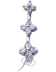 0.25 Ct Round Cut Diamond Pendant 14K CUT:VERY GOOD SI2 With Chain