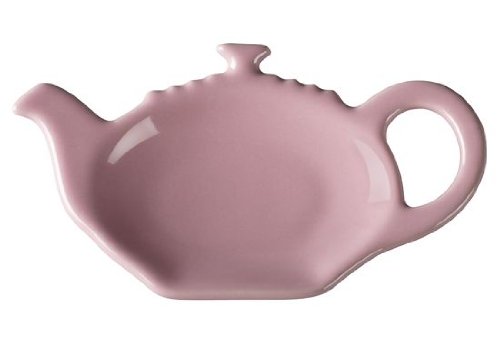 Discover Bargain Le Creuset Stoneware Tea Bag Holder, Pink