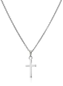cross jewelry children petite sterling pendant silver boys necklaces