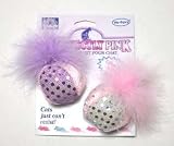 VO-TOYS CAT TOY PURR PINK BALLS