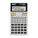 Sharp Electronics Products - 10-Digit Financial Calculator, LCD Display, 3-1/4"x5-7/8"x1/2" - Sold as 1 EA - This 10-digit financial calculator computes all time-value-of-money calculations. Large 10-digit, liquid crystal display (LCD) features two lines and mode indicators. Functions include amortization calculations and interest rate conversions, nonuniform cash flow calculations, two-variable statistics with linear regression, cost/sell/margin and markup calculations, sign change, percent and