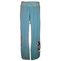 Women's Ed Hardy Lounge Sweatpants Velour Size Medium