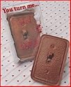 Solid Milk Chocolate You Turn Me On Unique Novelty Gourmet Candy Gift Boxed Light Switch For Adults , Children & Lovers