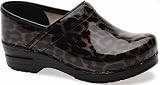 DANSKO Professional Leopard Patent Brown