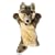 Long Sleeved Wolf Hand Puppet