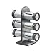 ZEVRO COUNTERTOP SPICE RACK 6 CANISTERS 1.75oz