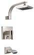 Danze Brushed Nickel Sirius Hdl Tub & Shower D500044BN