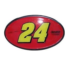 JEFF GORDON MYLAR TRAILER HITCH COVER