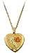 Landstroms Black Hills Gold Heart Locket with Hummingbird - PE792