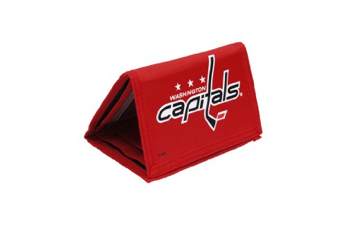NHL Washington Capitals Trifold Nylon Wallet