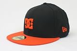 DC Empire 2 New Era Cap – Black/Orange (7 3/8)