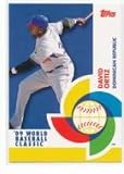 2009 Topps WBC Stars #BCS25 David Ortiz - Dominican Republic (World Baseball Classic)(Baseball Cards)