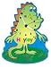 Personalised Monster Wall Clock