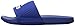 adidas Men's Adilette Comfort Slides Sandals, Collegiate Royal/Core White/Collegiate Royal, 12
