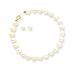 14k Childs Cultured Pearl Set - Bracelet & Post Earrings