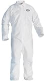Kimberly-Clark KleenGuard A20 Breathable Particle Protection Coverall, Zipper Front, Disposable (24 Units per Case)