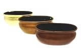 Assorted Colors Ceramic Oval Planter