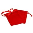 Plush Red Velvet Drawstring Pouch $0.55 Each Item#402VTRed (PRICED 1 DOZ.PER CTN.)