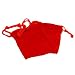 Plush Red Velvet Drawstring Pouch $0.55 Each Item#402VTRed (PRICED 1 DOZ.PER CTN.)