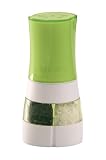 Review Cole and Mason H970G10 / Cole and Mason Duo 2-in-1 Salt and Pepper Combo Mill, Green and Clear Acrylic