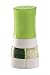 Cole and Mason Duo 2-in-1 Salt and Pepper Combo Mill, Green and Clear Acrylic