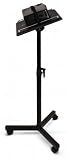 B-Tech BT890 Projector Trolley / Stand / Lecturn - Black Finish